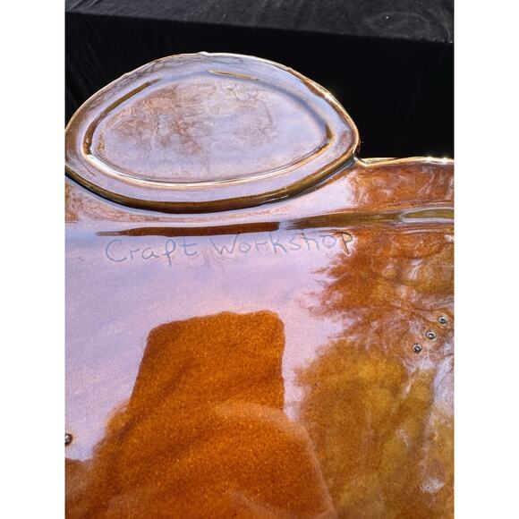 Vtg Picnic Basket Serving Tray With 2 Sauce 2 Dip Bowls Adorable Blue Check - Picture 8 of 12